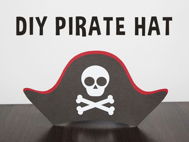 Printable Pirate Hat Printable Blank World