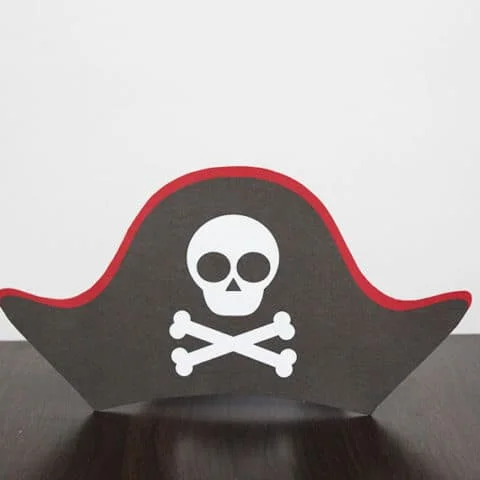 Pirate Hat Finished Craft