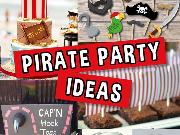 free printable pirate party decorations