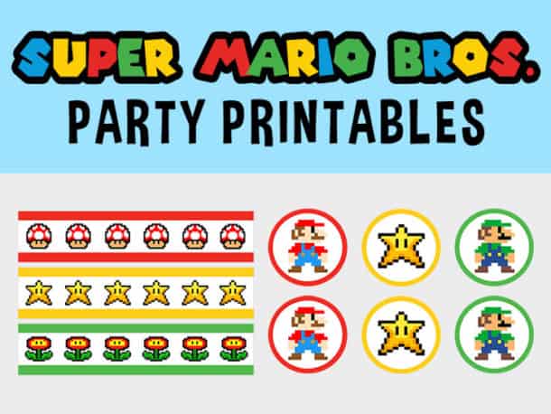 20 Awesome Super Mario Party Ideas with Free Super Mario Party ...