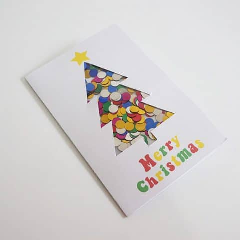 Christmas Confetti Card