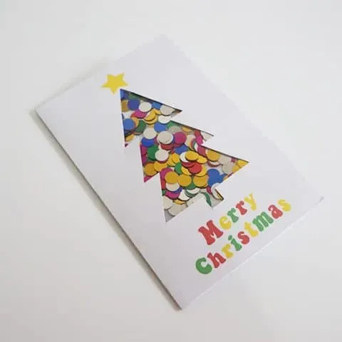 Christmas Confetti Card