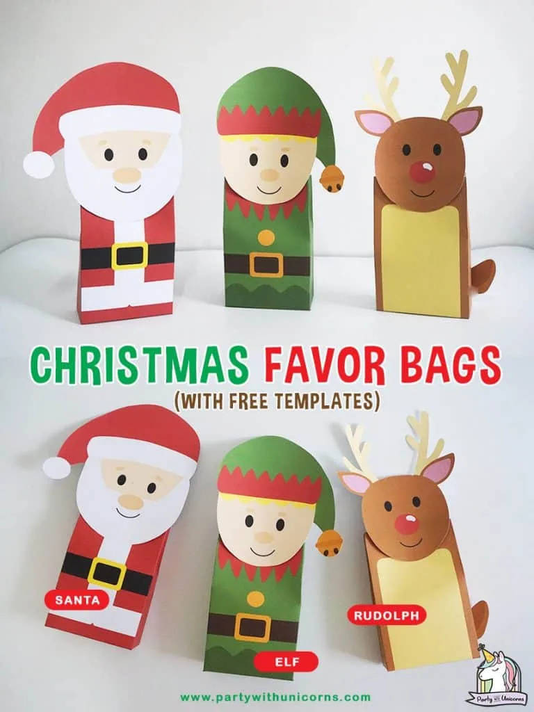 Children's christmas gift discount bags