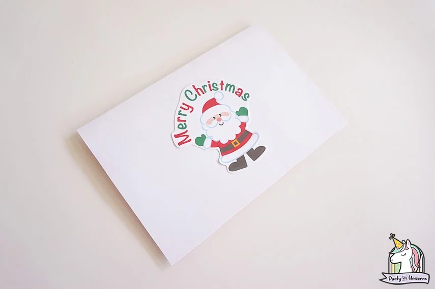 Pop Up Christmas Card Craft for Kids * Moms and Crafters