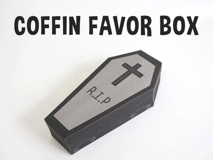 Coffin Favor Box