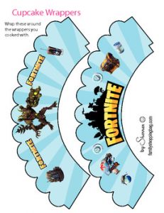22 Free Fortnite Party Printables - Party with Unicorns