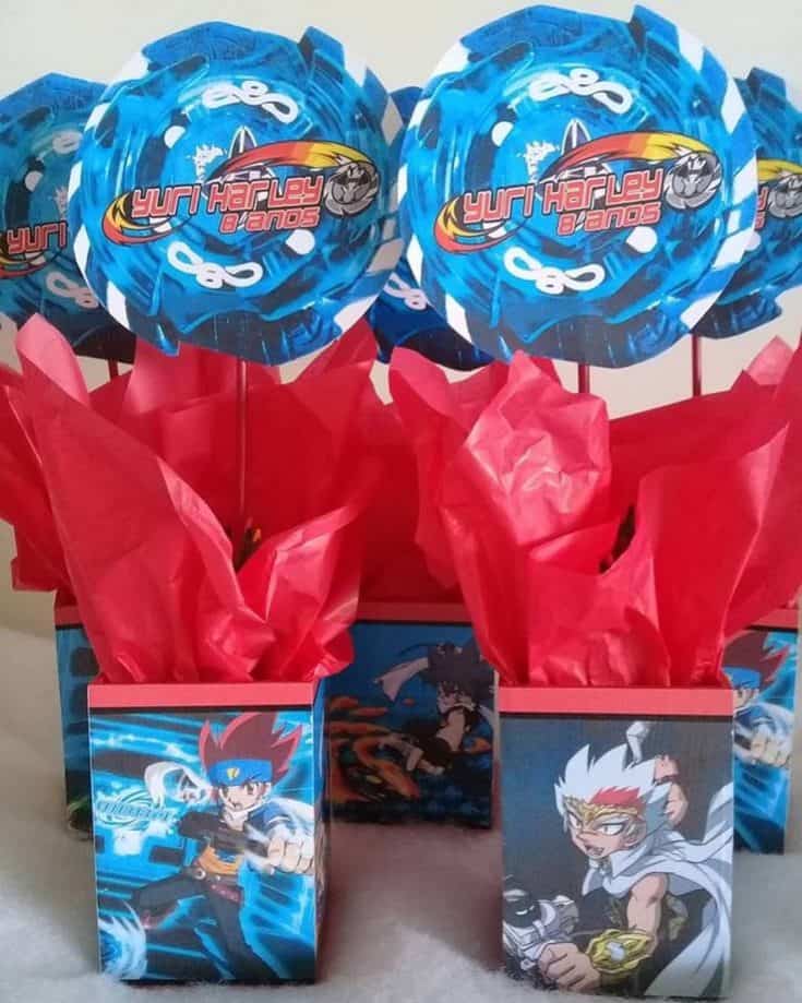 Ready Stock ] New Arrival ~ Beyblade Theme Happy birthday party decorations  Set, Hobbies & Toys, Stationery & Craft, Occasions & Party Supplies on  Carousell