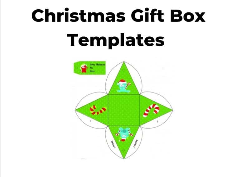 Christmas Gift Box Template