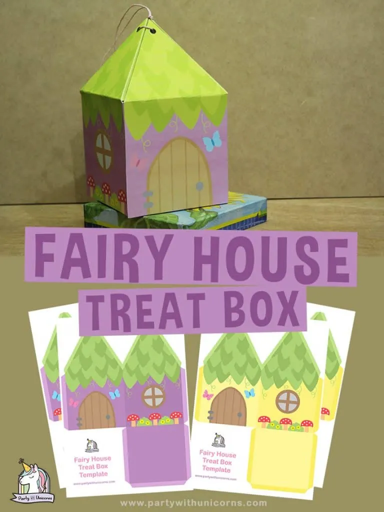 Fairy Party Favor Boxes Craft