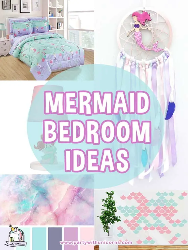 Mermaid room deals decor