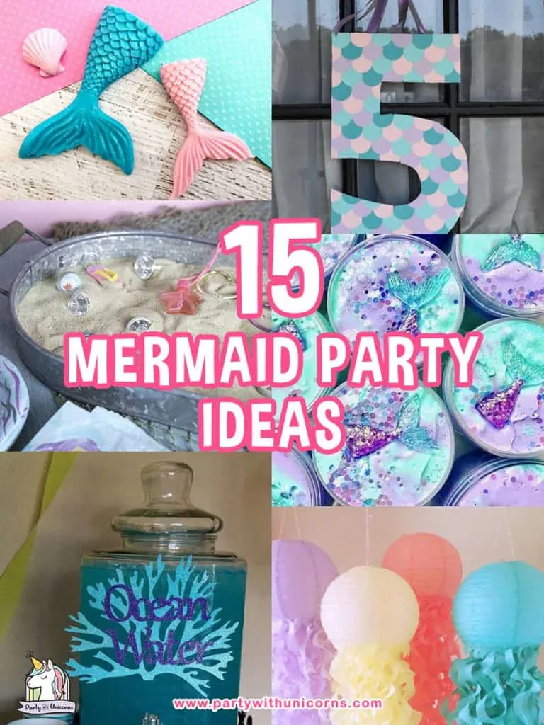 15 Cute Mermaid Party Ideas - Party with Unicorns