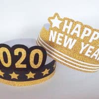 DIY New Year Paper Crown