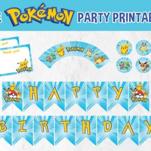 Pokemon Party Printables