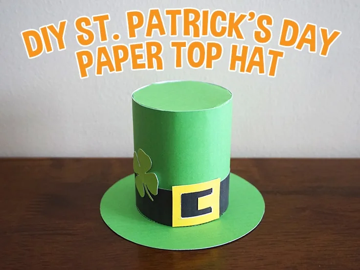 St. Patrick's Day Top Hat Craft