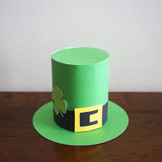 St. Patrick's Day Top Hat Craft for Kids - Party with Unicorns