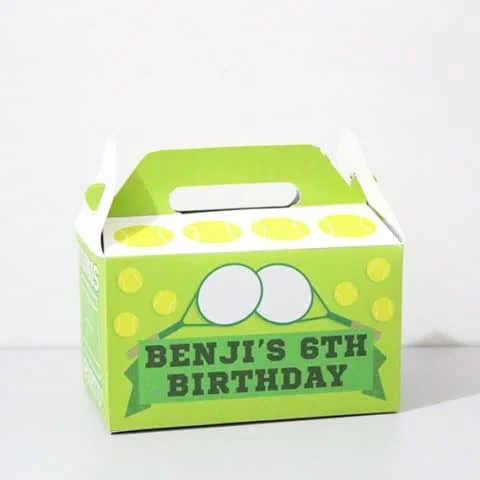 DIY Tennis Party Favor Box