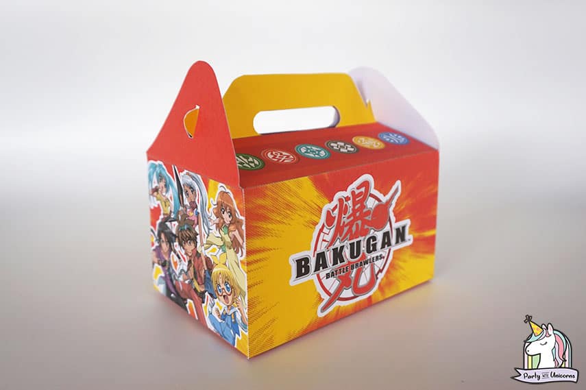 Bakugan Favor Box