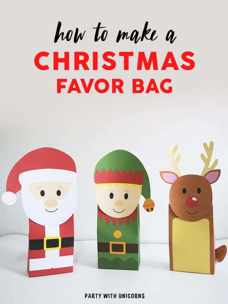 Christmas Favor Bags