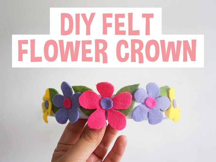 Felt Flower Crown