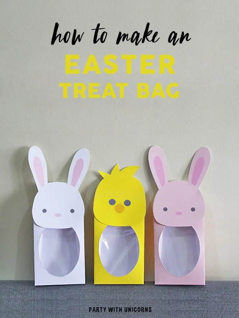 Easter Gift Bags Cute Diy Animal Templates