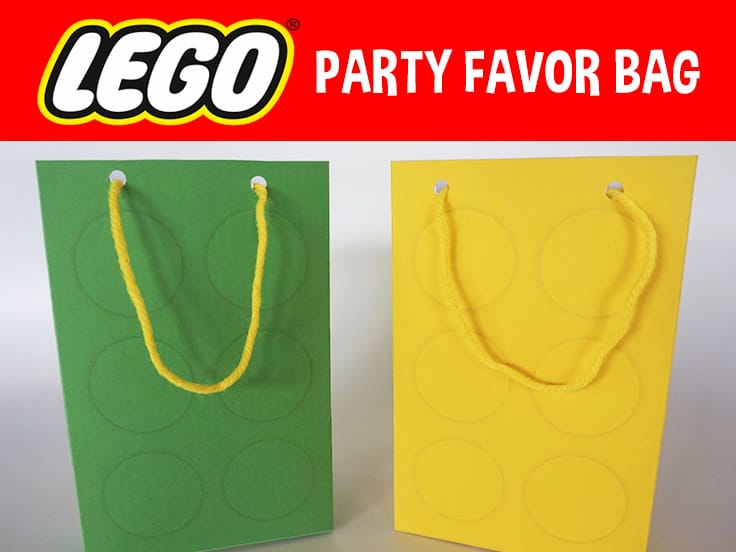 Lego Party Favor Bag