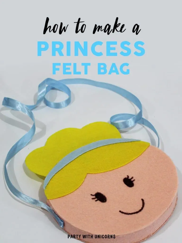 Princess Felt Bag Craft
