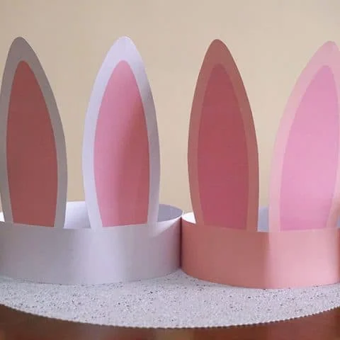 Kids craft - Easter Bunny ears