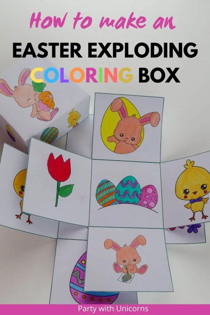 Easter Coloring Box