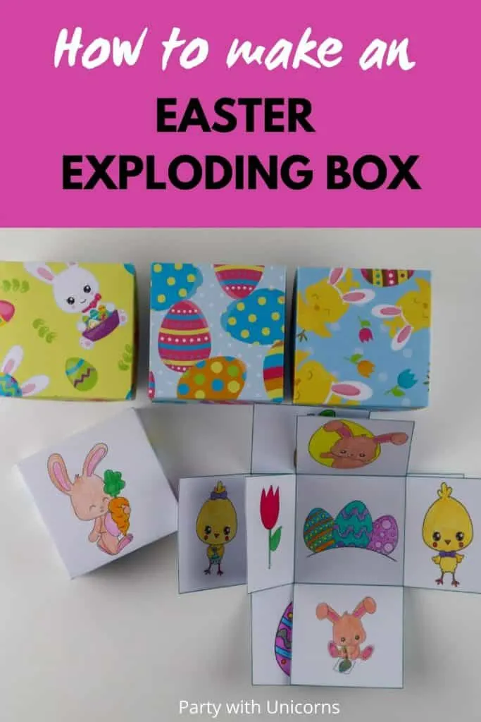 Easter Exploding Box