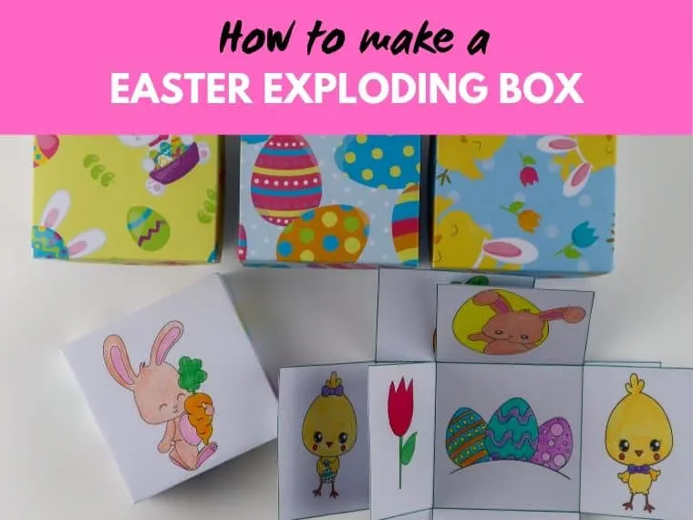 Easter Exploding Box Craft