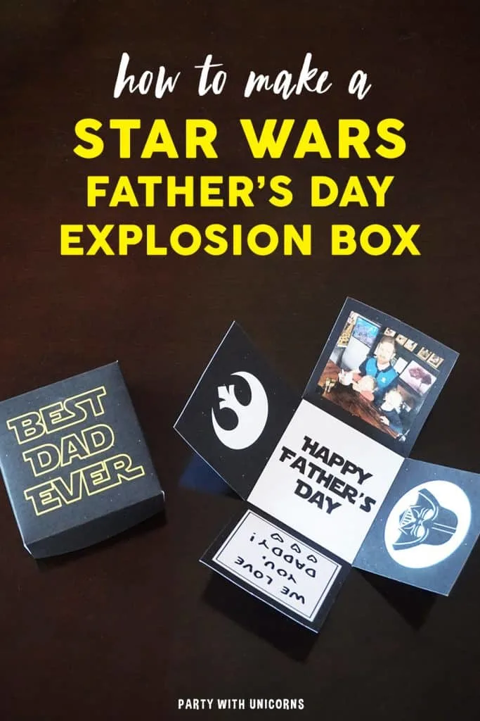 Download Star Wars Father S Day Explosion Box