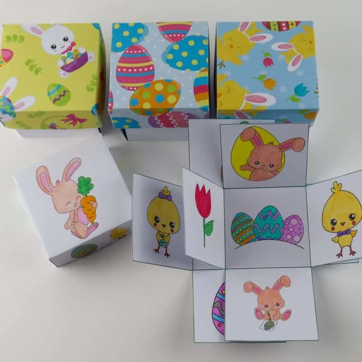Easter Exploding Box