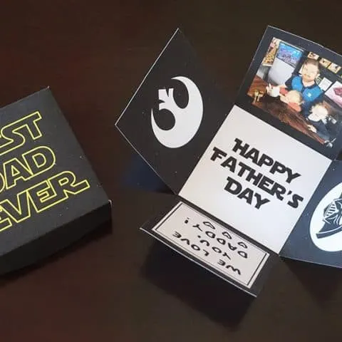 Star Wars Father's Day Explosion Box
