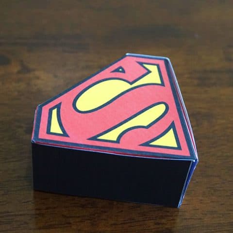 Superman Favor Box