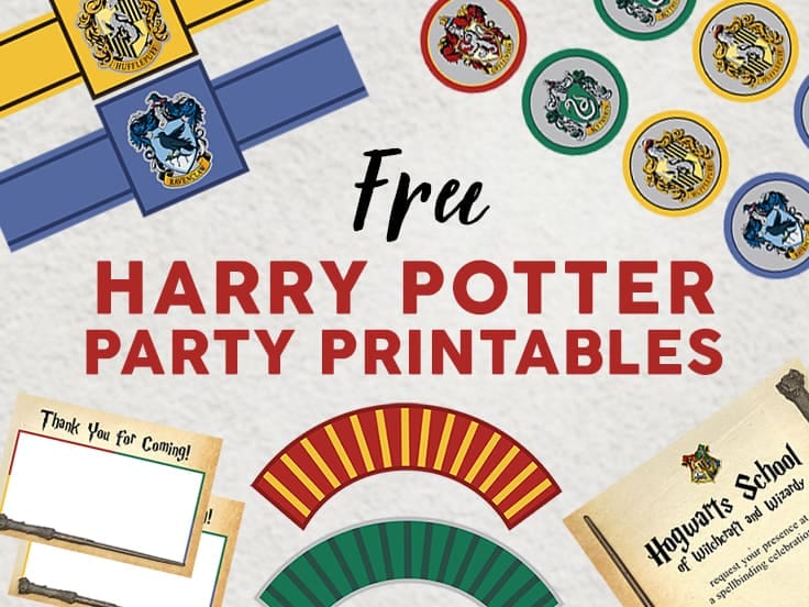 Harry Potter Printables Party With Unicorns