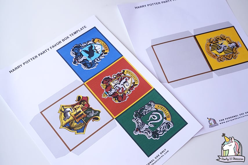30 Free Harry Potter Printables - Crafts, Party, Decor, Games and More! -  Party with Unicorns