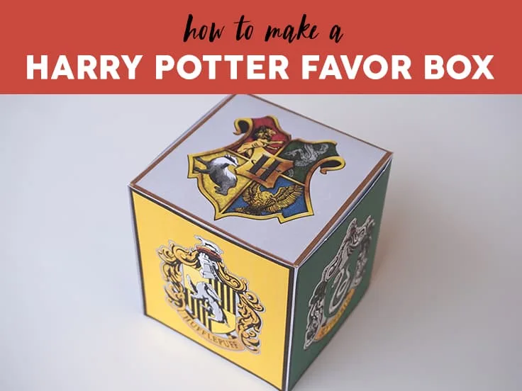 Harry Potter Favor Box