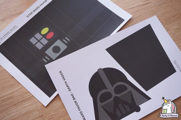 Star Wars Favor Bags - Free Download - Party with Unicorns