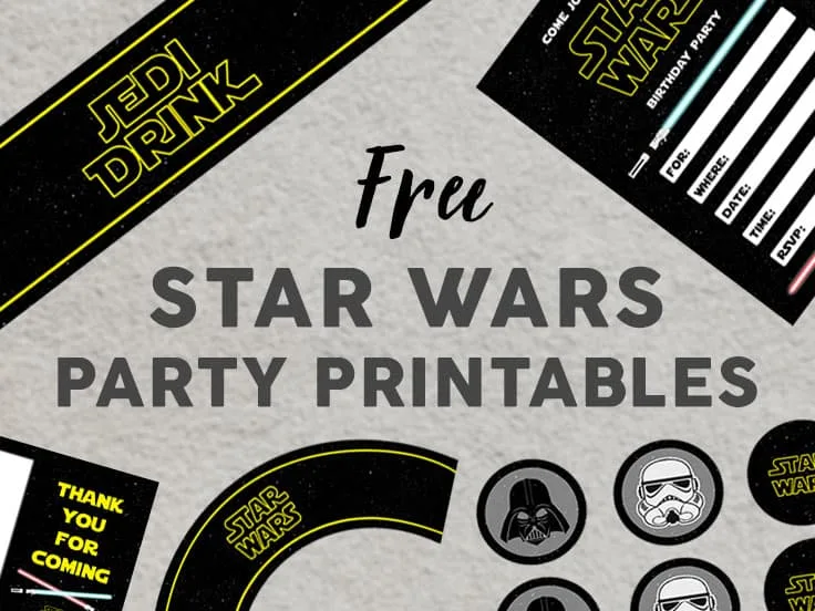 Star Wars Party Printables