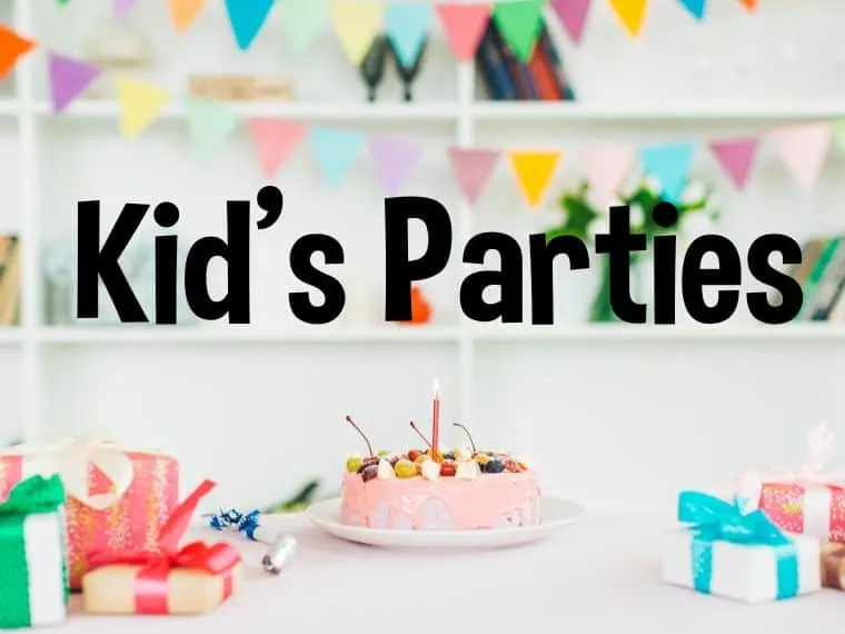 A place to plan great Kids Parties  and kids birthday parties