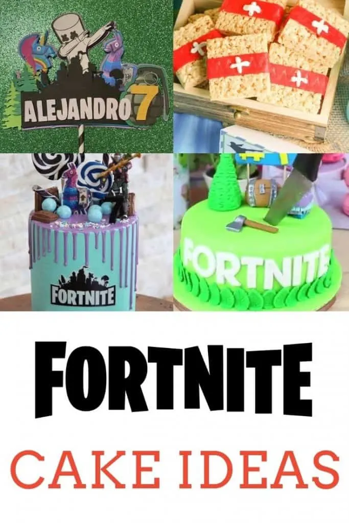 17 Fabulous Fortnite Cake Ideas! | Catch My Party