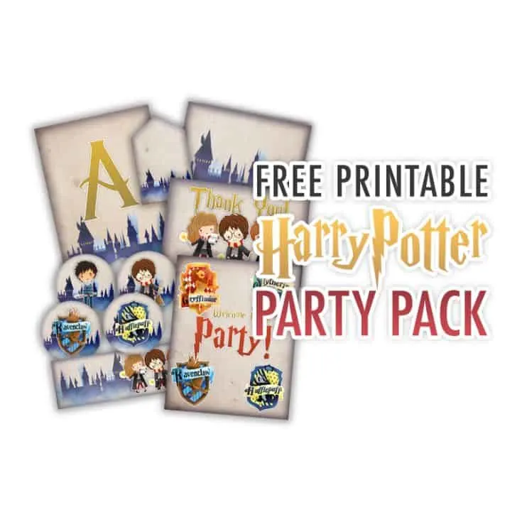 30 Free Harry Potter Printables Crafts Party Decor Games And More - free printable roblox alphabet banner pack birthday party printables birthday banner free printable birthday printables