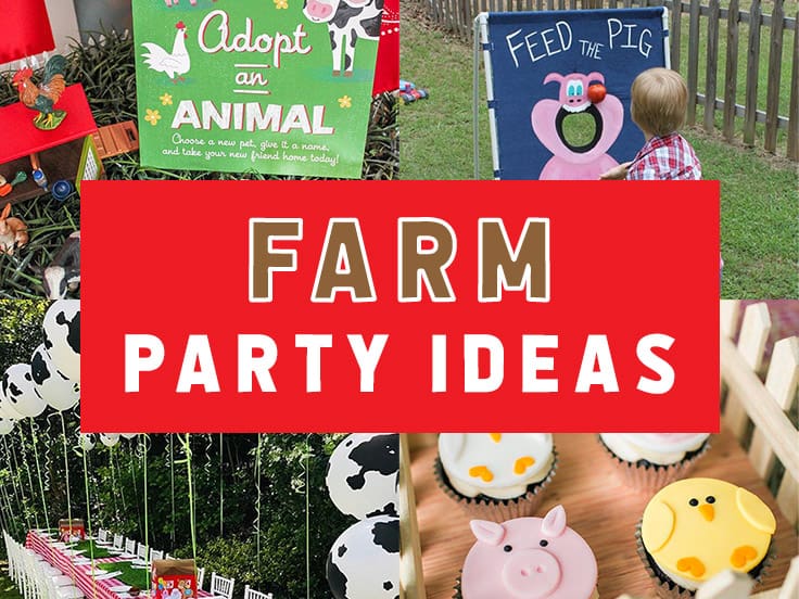 25 Fun Farm Party Ideas - Party with Unicorns