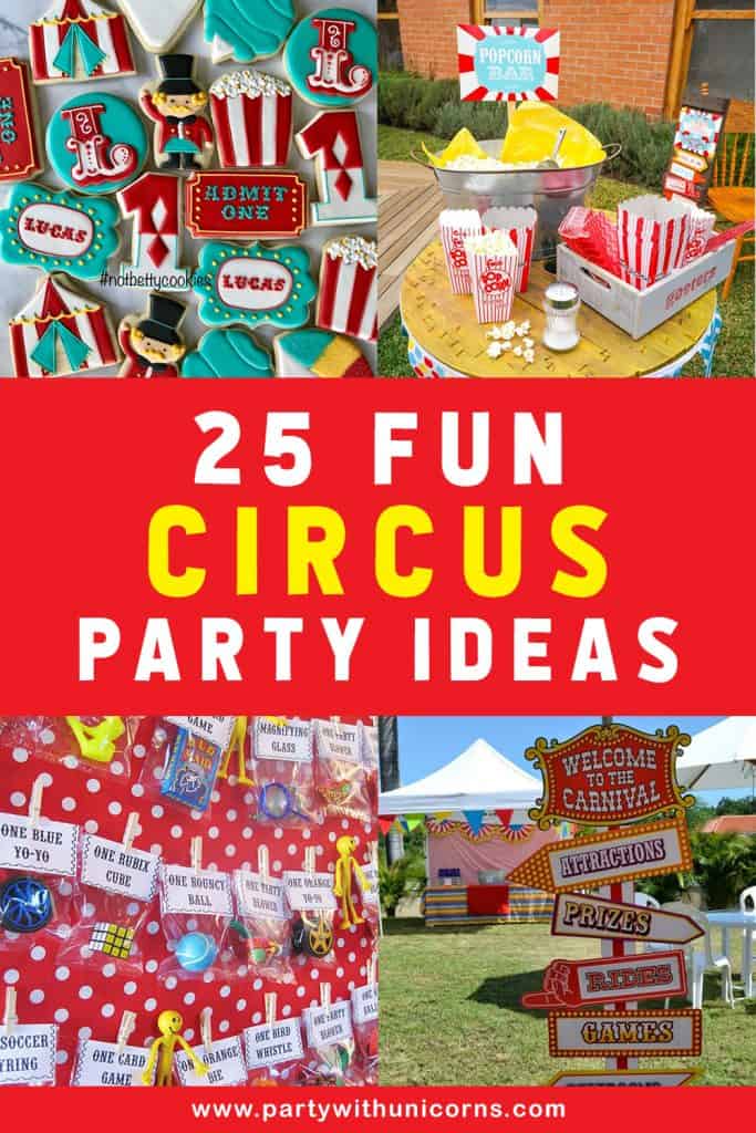 Planning a DIY Circus Party - Welcome