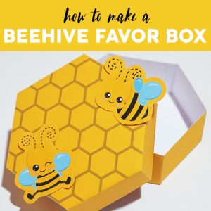 Bee Hive Favor Box