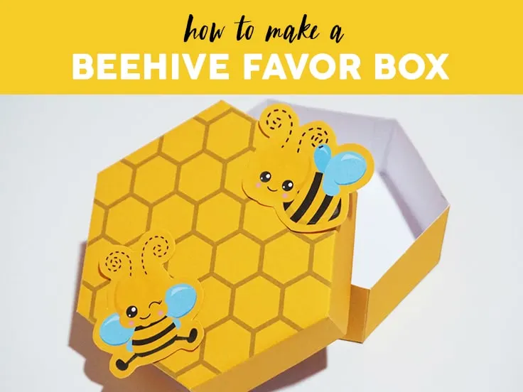 Bee Hive Favor Box