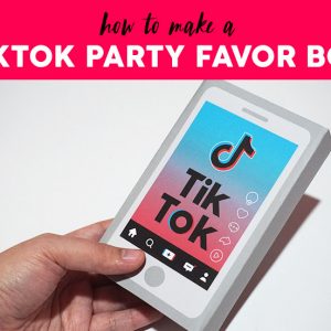 TikTok Favor Box