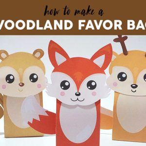 Woodland Favor Bags