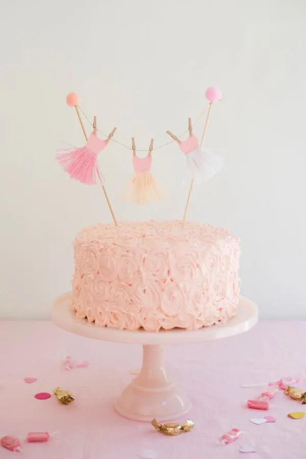 Dance Birthday Cake - Flecks Cakes