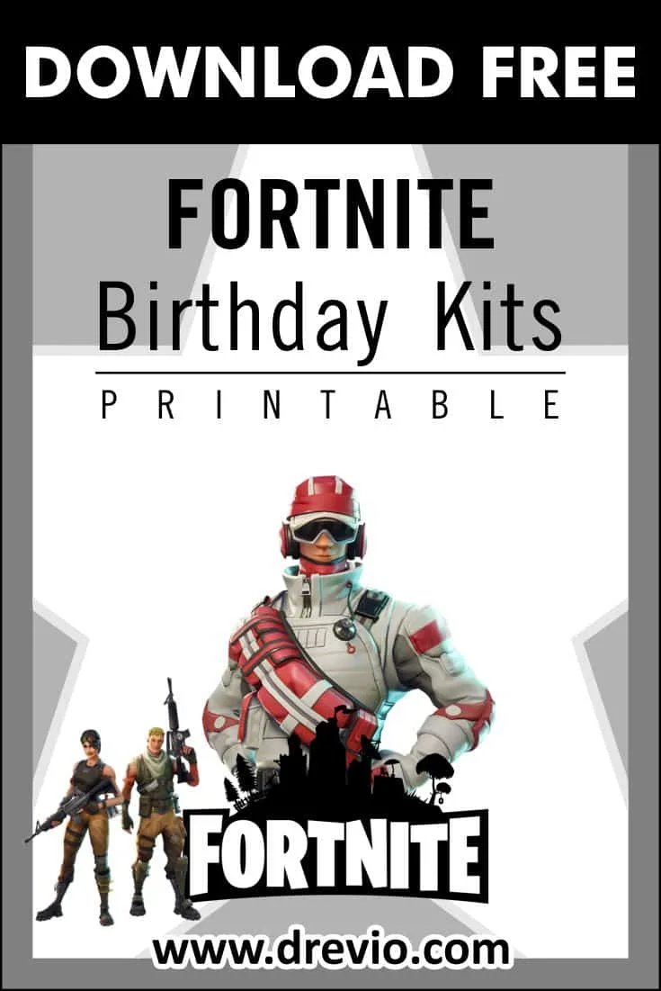 Download 22 Free Fortnite Party Printables